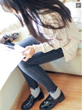 Love media No.005 JK uniform high school little sister, cotton stockings and silk stockings(4)